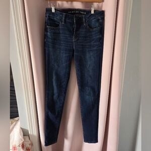 American Eagle AE Jegging Dark Wash -Sz 8 Long